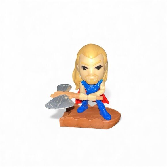 MIGHTY THOR #1 Thor Love & Thunder McDonalds 2022 Happy Meal Toy x1 - Picture 1 of 2